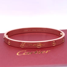 Load image into Gallery viewer, Cartier Love Bracelet Rose Gold