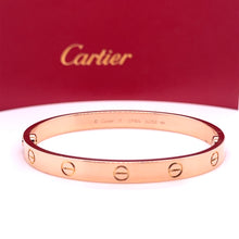 Load image into Gallery viewer, Cartier Love Bracelet Rose Gold