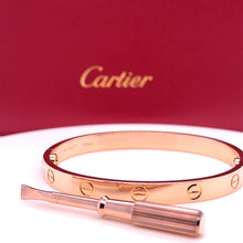 Load image into Gallery viewer, Cartier Love Bracelet Rose Gold