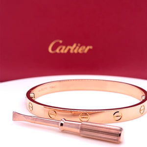 Cartier Love Bracelet Rose Gold