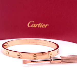 Cartier Love Bracelet Rose Gold