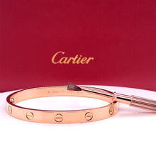 Load image into Gallery viewer, Cartier Love Bracelet Rose Gold