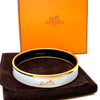 Hermes Uni Bangle White