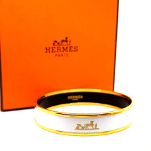 Load image into Gallery viewer, Hermes Uni Bangle White