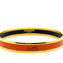 Load image into Gallery viewer, Hermes Uni Bangle Extra Narrow Orange