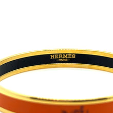 Load image into Gallery viewer, Hermes Uni Bangle Extra Narrow Orange