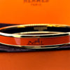 Hermes Uni Bangle Extra Narrow Orange