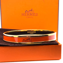 Load image into Gallery viewer, Hermes Uni Bangle Extra Narrow Orange