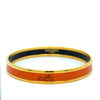 Hermes Uni Bangle Extra Narrow Orange