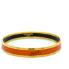 Hermes Uni Bangle Extra Narrow Orange