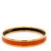 Hermes Uni Bangle Extra Narrow Orange