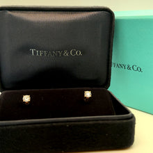 Load image into Gallery viewer, Tiffany &amp; Co Rose Gold and Diamond Earrings