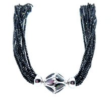 Load image into Gallery viewer, Paspaley Black Spinel Necklace