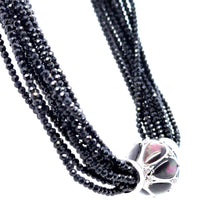 Load image into Gallery viewer, Paspaley Black Spinel Necklace