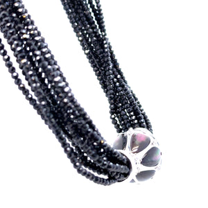 Paspaley Black Spinel Necklace