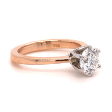 Load image into Gallery viewer, GIA Diamond Engagement Ring 1.10ct