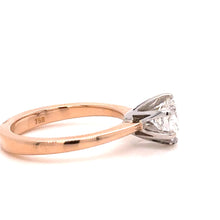 Load image into Gallery viewer, GIA Diamond Engagement Ring 1.10ct