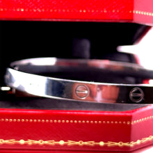 Load image into Gallery viewer, Cartier Love Bracelet White Gold