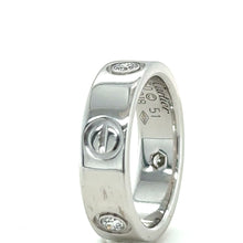 Load image into Gallery viewer, Cartier Love Ring with 3 Diamonds 0.25ct