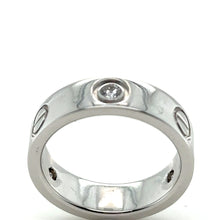 Load image into Gallery viewer, Cartier Love Ring with 3 Diamonds 0.25ct