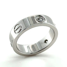 Load image into Gallery viewer, Cartier Love Ring with 3 Diamonds 0.25ct