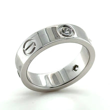 Load image into Gallery viewer, Cartier Love Ring with 3 Diamonds
