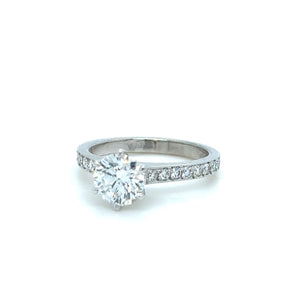 Paul Bram Diamond Engagement Ring 1.02ct