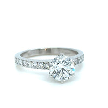 Load image into Gallery viewer, Paul Bram Diamond Engagement Ring 1.02ct