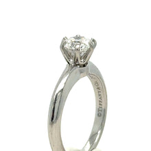 Load image into Gallery viewer, Tiffany &amp; Co Engagement Ring 0.94ct