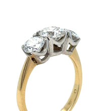 Load image into Gallery viewer, Cerrone Two Tone Diamond Ring 2.46ct