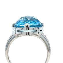 Load image into Gallery viewer, Bvlgari Parentesi Diamond Topaz Cocktail Ring