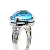 Bvlgari Parentesi Diamond Topaz Cocktail Ring