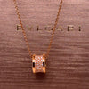 Bvlgari B.Zero 1 Necklace Rose Gold 0.87ct