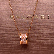 Load image into Gallery viewer, Bvlgari B.Zero 1 Necklace Rose Gold 0.87ct