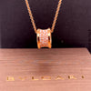 Bvlgari B.Zero 1 Necklace Rose Gold 0.87ct