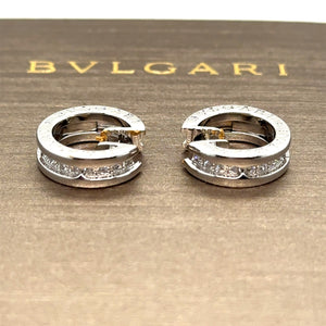 Bvlgari B.Zero1 Small Hoop Diamond Earrings