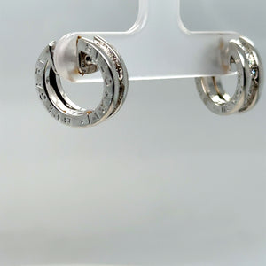 Bvlgari B.Zero1 Small Hoop Diamond Earrings