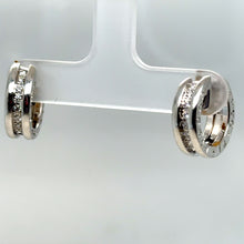 Load image into Gallery viewer, Bvlgari B.Zero1 Small Hoop Diamond Earrings