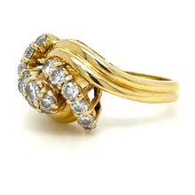 Load image into Gallery viewer, Cerrone 18ct Yellow Gold Diamond Cluster Ring 0.80ct