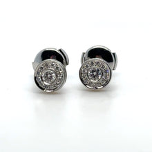 Load image into Gallery viewer, Tiffany &amp; Co Diamond Stud Earrings 0.50ct