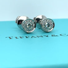 Load image into Gallery viewer, Tiffany &amp; Co Diamond Stud Earrings 0.50ct