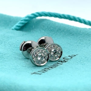 Tiffany & Co Diamond Stud Earrings 0.50ct