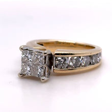 Load image into Gallery viewer, Bespoke Diamond Engagement Ring 1.20ct