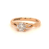 GIA Diamond Engagement Ring 0.62ct