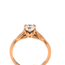 Load image into Gallery viewer, GIA Diamond Engagement Ring 0.62ct