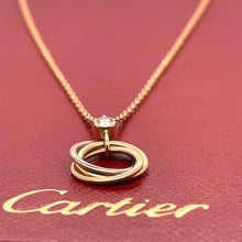 Load image into Gallery viewer, Cartier Trinity Necklace .04ct