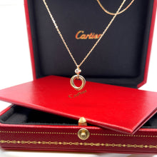 Load image into Gallery viewer, Cartier Trinity Necklace .04ct