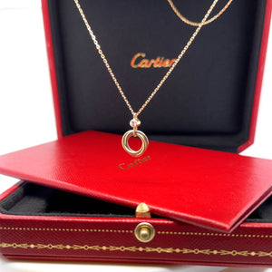 Cartier Trinity Necklace .04ct