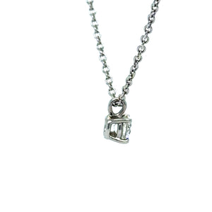 Tiffany & Co Solitaire Diamond Pendant
