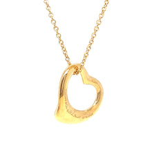 Load image into Gallery viewer, Tiffany &amp; Co Open Heart Pendant